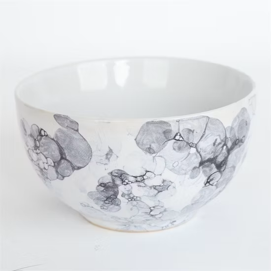 Promotion Factory Wholesale Round Porcelain Ceramic Soup Bowl Salad Bowl 5.5 Inches Bowl for Hotel Home Use Microwave Safe Dishwasher Safe Ceramic Tableware