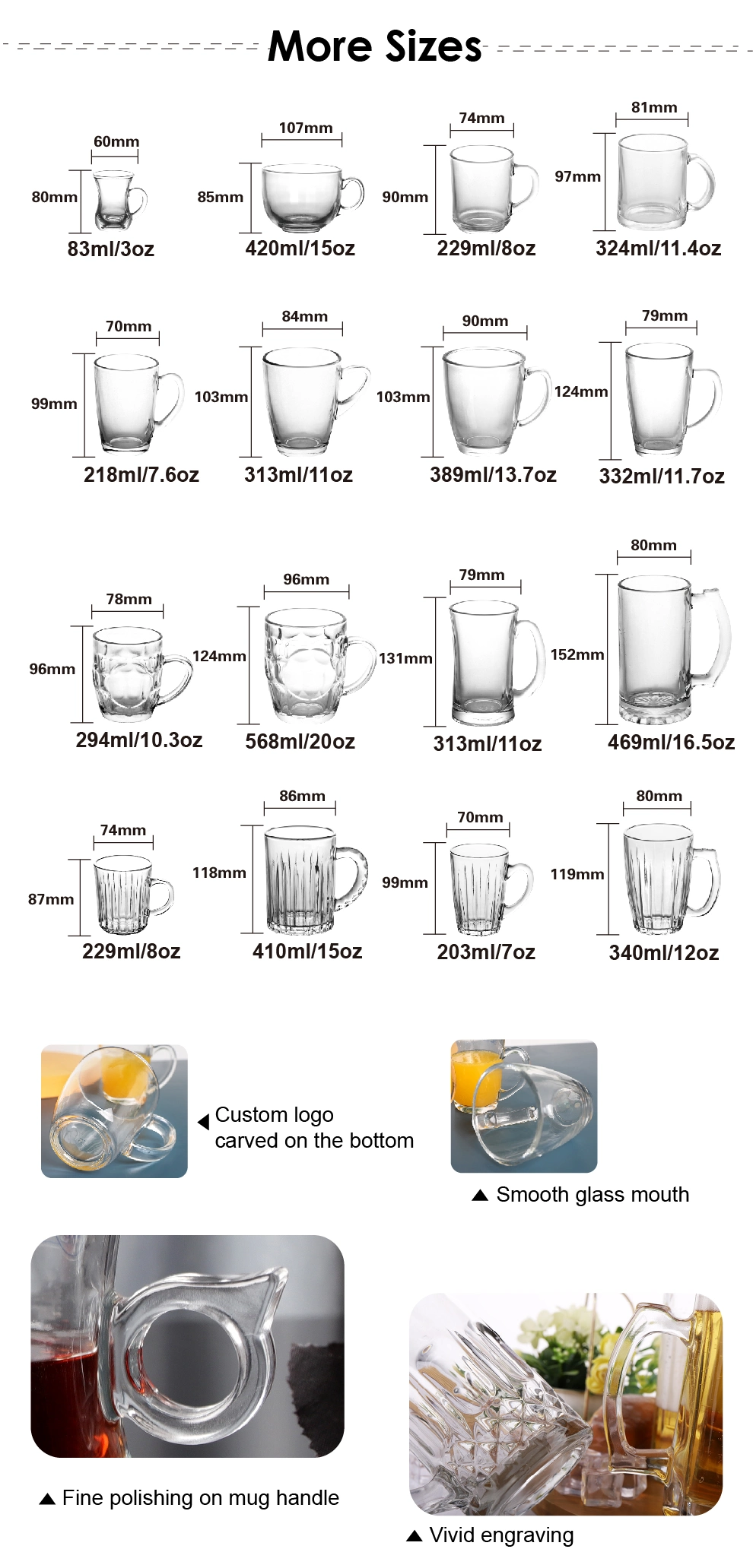 8oz Arabic High Quality Glass Tea Mug for Home &amp; Restaurant Using Hot Water Drinking Glassware