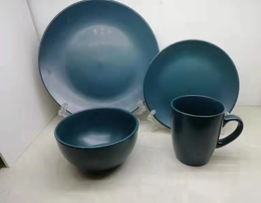Jingdezhen Export Ceramic Tableware Stoneware Plate China Dinnerware Set