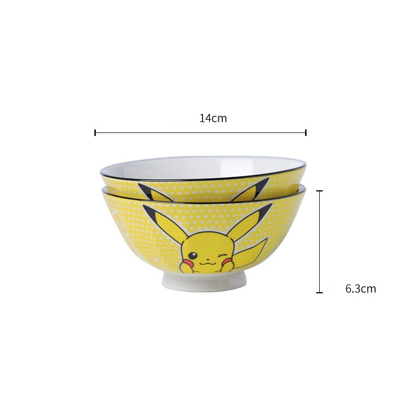 Household Cartoon Rice Fruit Bowl Plate Dish Noodle Tableware Creative Dinnerware Sets Pet Ceramic Cat Bowl for Gift