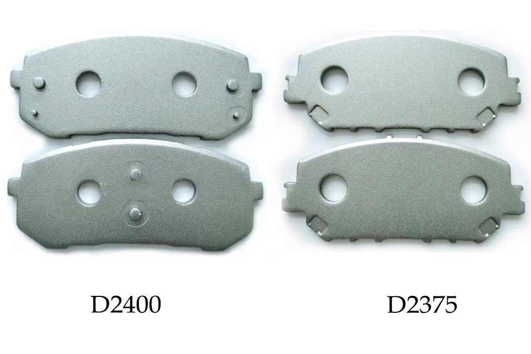 China Factory Brake Pads Auto Parts Backing Plate D257