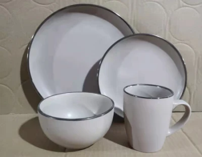 Jingdezhen Export Ceramic Tableware Stoneware Plate China Dinnerware Set