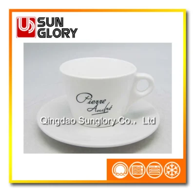 Strengthen Porcelain Promotional Cup and Saucer of Bd035